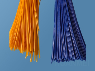 Sweeper broom filaments